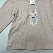 Load image into Gallery viewer, Girls Target, pink cotton long sleeve top, NEW, size 00,  