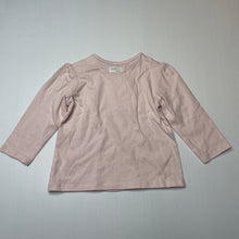 Load image into Gallery viewer, Girls Target, pink cotton long sleeve top, NEW, size 00,  