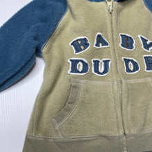 Load image into Gallery viewer, Boys CACTUS CLONE, soft fleece zip hoodie sweater, EUC, size 00,  