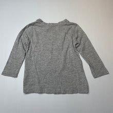 Load image into Gallery viewer, Boys H&amp;T, grey marle long sleeve t-shirt / top, GUC, size 2,  