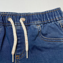 Load image into Gallery viewer, Boys Anko, knit stretch denim shorts, elasticated, EUC, size 2,  