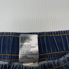 Load image into Gallery viewer, Boys Anko, knit stretch denim shorts, elasticated, EUC, size 2,  