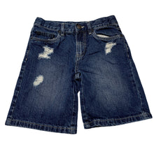 Load image into Gallery viewer, Boys Urban Supply, distressed denim shorts, adjustable, GUC, size 8,  