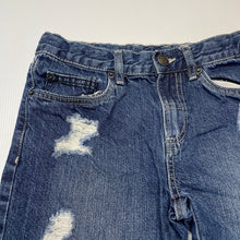Load image into Gallery viewer, Boys Urban Supply, distressed denim shorts, adjustable, GUC, size 8,  