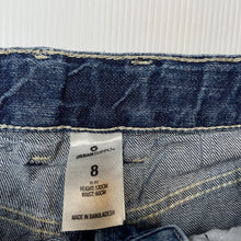 Load image into Gallery viewer, Boys Urban Supply, distressed denim shorts, adjustable, GUC, size 8,  