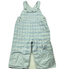 Load image into Gallery viewer, Boys Mothercare, lined lightweight cotton overalls / dungarees, FUC, size 0,  