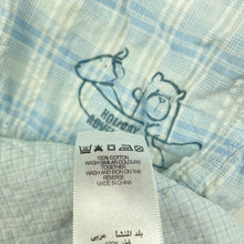 Load image into Gallery viewer, Boys Mothercare, lined lightweight cotton overalls / dungarees, FUC, size 0,  