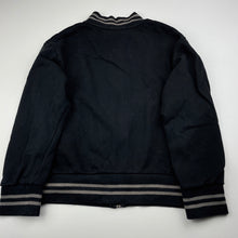Load image into Gallery viewer, unisex Uniqlo, black zip up sweater, wash fade, FUC, size 9-10,  