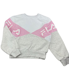Load image into Gallery viewer, Girls FILA, fleece lined sweater / jumper, EUC, size 8,  