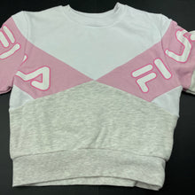 Load image into Gallery viewer, Girls FILA, fleece lined sweater / jumper, EUC, size 8,  