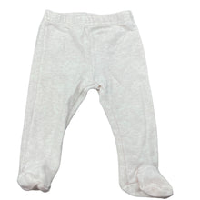 Load image into Gallery viewer, Girls Dymples, stretchy pale pink footed leggings / bottoms, EUC, size 000,  