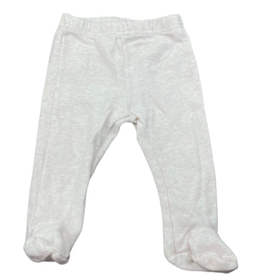 Girls Dymples, stretchy pale pink footed leggings / bottoms, EUC, size 000,  