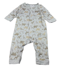 Load image into Gallery viewer, unisex Uniqlo, grey cotton romper, GUC, size 0,  