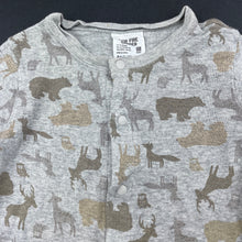 Load image into Gallery viewer, unisex Uniqlo, grey cotton romper, GUC, size 0,  