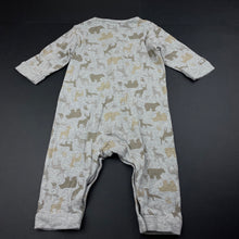 Load image into Gallery viewer, unisex Uniqlo, grey cotton romper, GUC, size 0,  