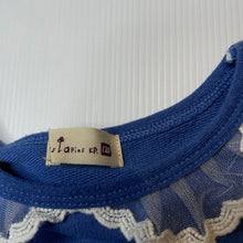Load image into Gallery viewer, Girls Trois Lapins KP, spliced long sleeve top, FUC, size 6,  