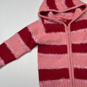 Girls Pumpkin Patch, soft feel knit zip hoodie sweater, GUC, size 4,  