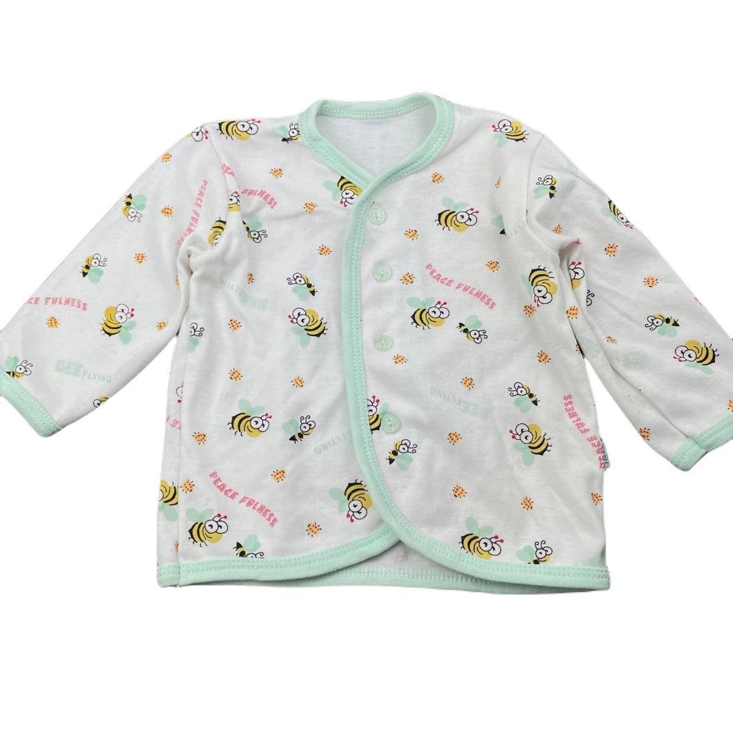 Girls Nova, lightweight cotton long sleeve top, bees, GUC, size 0,  