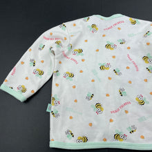 Load image into Gallery viewer, Girls Nova, lightweight cotton long sleeve top, bees, GUC, size 0,  