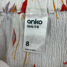 Load image into Gallery viewer, Girls Anko, lightweight crinkle cotton skirt, elasticated, L: 31cm, EUC, size 8,  