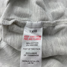 Load image into Gallery viewer, Boys Matalan, light grey t-shirt / top, EUC, size 7,  