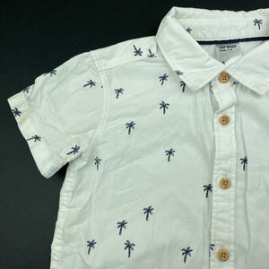 Boys Anko, cotton short sleeve shirt, GUC, size 3,  