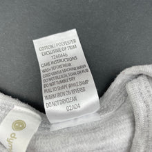 Load image into Gallery viewer, unisex Dymples, grey bodysuit / romper, daddy, GUC, size 0,  