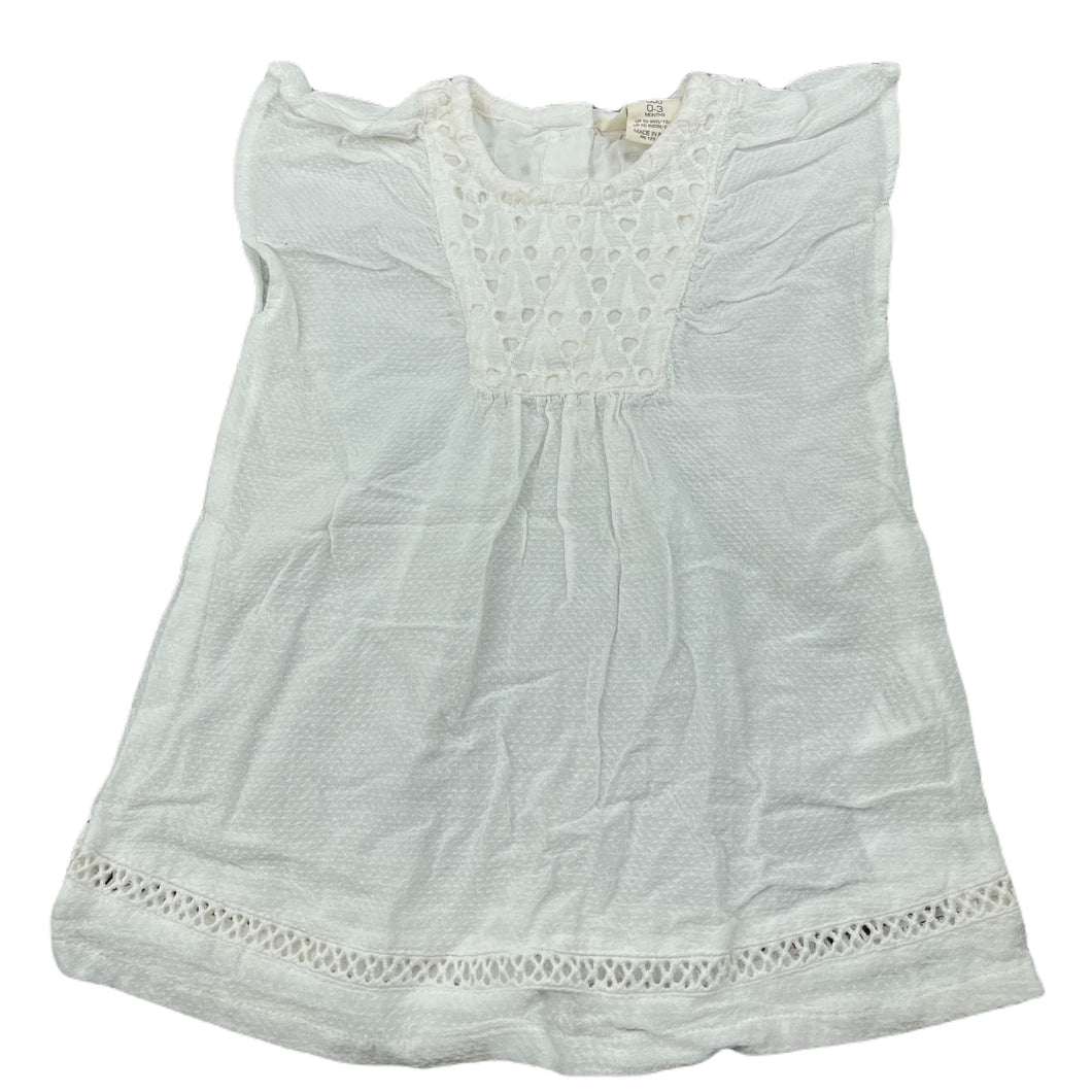 Girls Cotton On, lightweight tunic top, L: 33cm, EUC, size 000,  