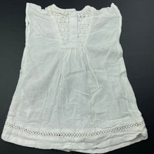 Load image into Gallery viewer, Girls Cotton On, lightweight tunic top, L: 33cm, EUC, size 000,  