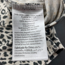 Load image into Gallery viewer, Girls Cotton On, stretchy animal print romper, GUC, size 00,  