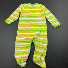 Load image into Gallery viewer, unisex Next, striped cotton coverall / romper, EUC, size 00,  