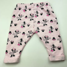 Load image into Gallery viewer, Girls Disney, Minnie Mouse pants / bottoms, elasticated, GUC, size 00,  
