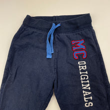 Load image into Gallery viewer, Boys Mothercare, navy casual pants, elasticated, wash fade, Inside leg: 31cm, FUC, size 2,  
