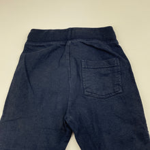 Load image into Gallery viewer, Boys Mothercare, navy casual pants, elasticated, wash fade, Inside leg: 31cm, FUC, size 2,  