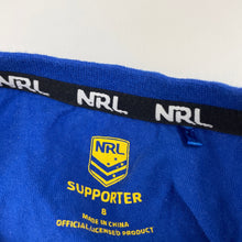 Load image into Gallery viewer, unisex NRL Supporter, Parramatta Eels cotton Christmas t-shirt / top, GUC, size 8,  