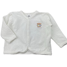 Load image into Gallery viewer, unisex Bonds, white terry long sleeve top, EUC, size 0,  