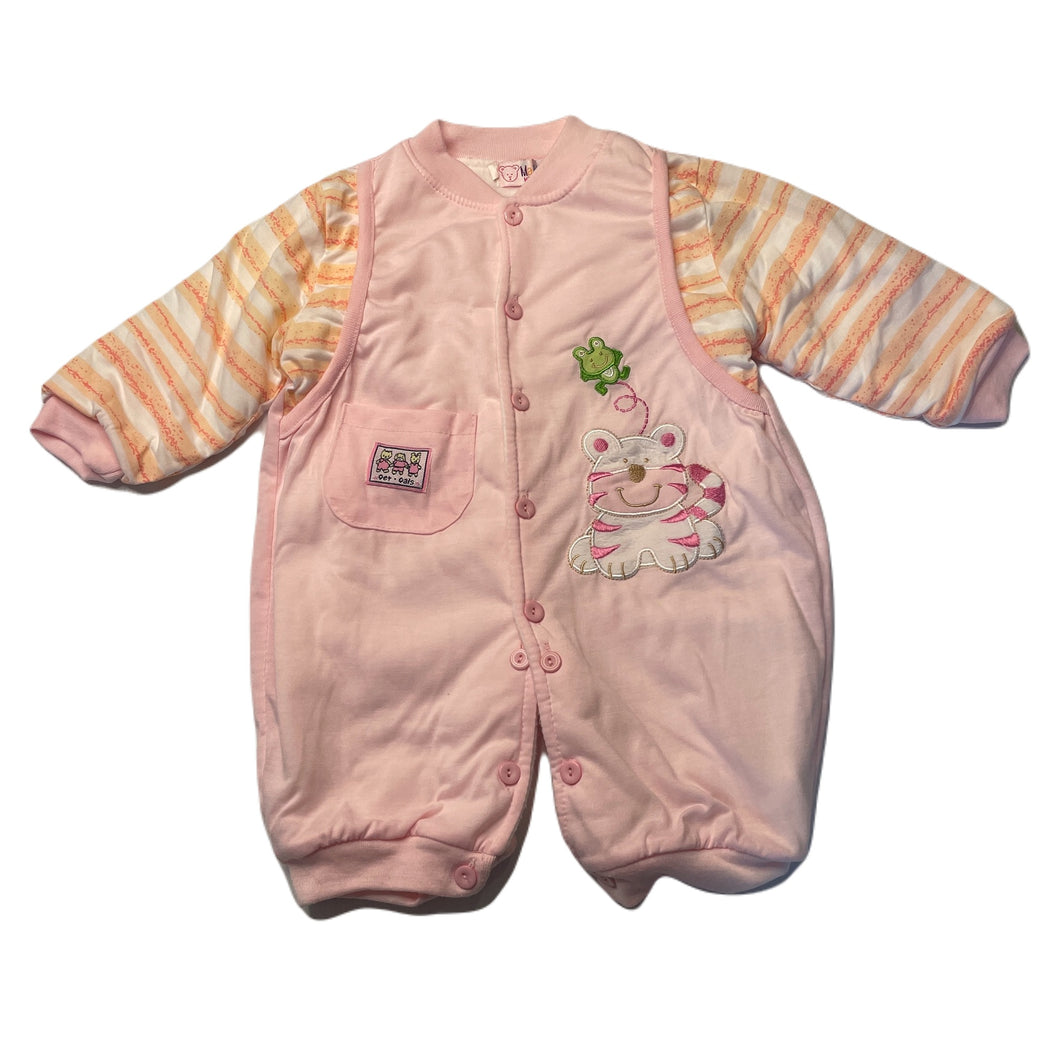 Girls Ma Hao Mai, wadded romper, GUC, size 00-0,  