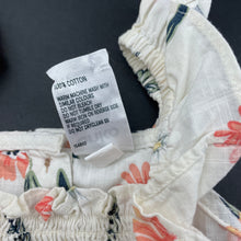 Load image into Gallery viewer, Girls Anko, floral cotton summer dress, GUC, size 00, L: 36cm