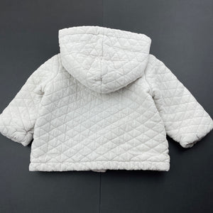 Girls Anko, quilted corduroy cotton jacket / coat, GUC, size 0,  