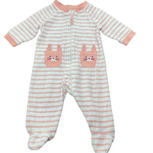 Load image into Gallery viewer, Girls Anko, velour zip coverall / romper, FUC, size 000,  