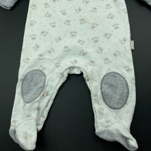 Load image into Gallery viewer, unisex minimimo, soft feel cotton coverall / romper, GUC, size 000,  