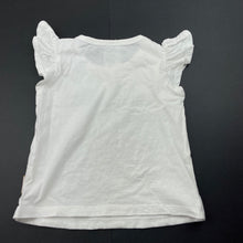 Load image into Gallery viewer, Girls Uniqlo, PAUL &amp; JOE embroidered cotton t-shirt / top, FUC, size 00,  