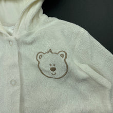 Load image into Gallery viewer, unisex Target, velour hooded long sleeve top, poppers, GUC, size 0,  