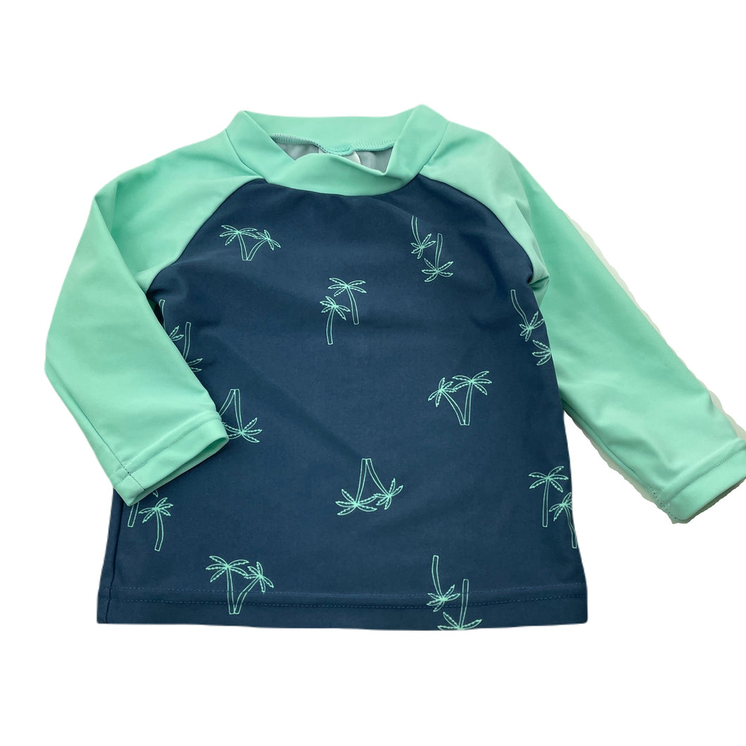 Boys Anko, long sleeve rashie / swim top, GUC, size 00,  