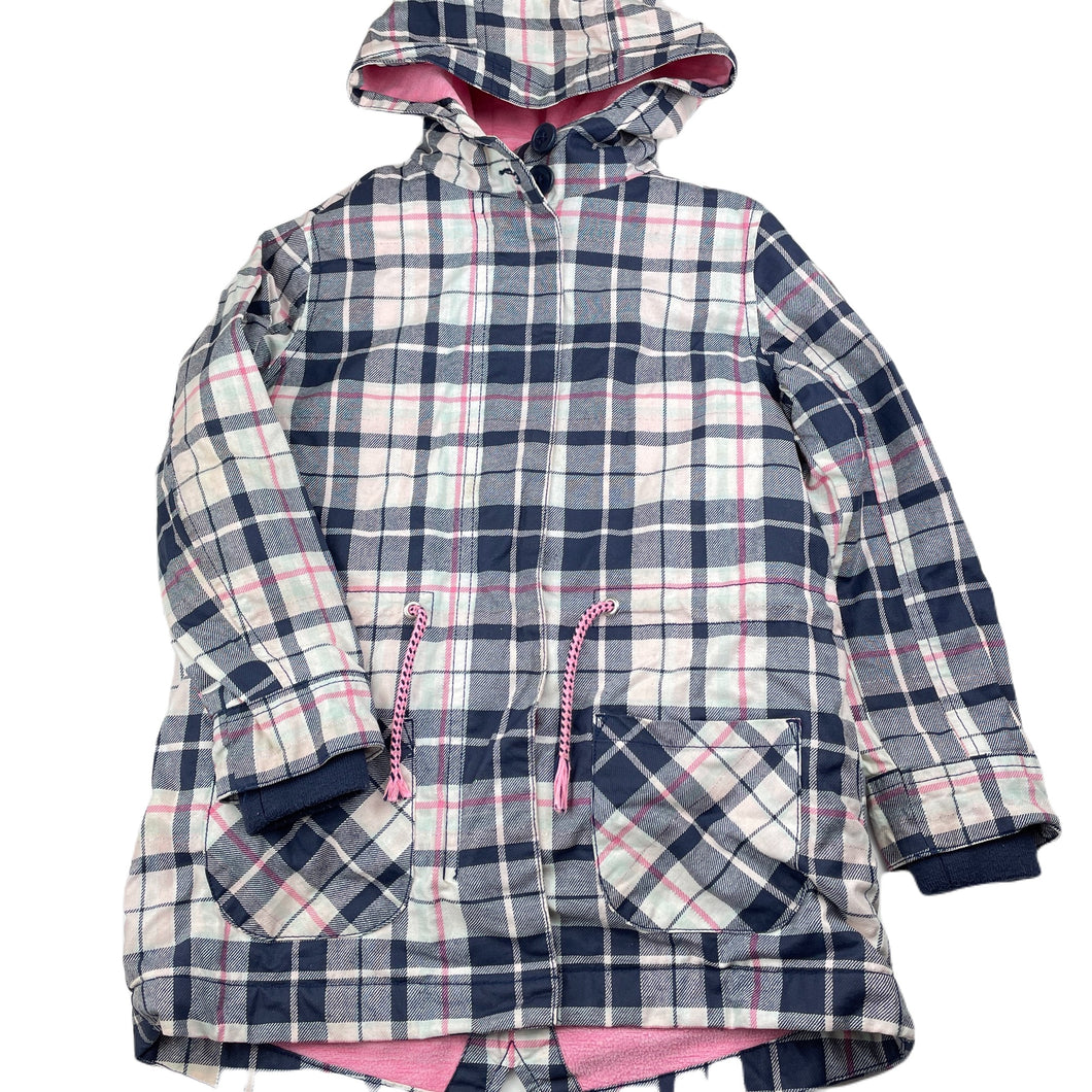 Girls Target, dual layer fleece lined jacket + detachable vest, L: 53cm, FUC, size 6,  