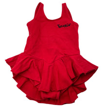 Load image into Gallery viewer, Girls THEATRIX, red ballet / dance leotard, FUC, size 4,  