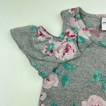 Load image into Gallery viewer, Girls Mango, floral lightweight knit dress, GUC, size 8, L: 66cm