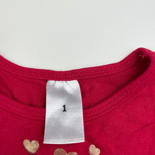 Load image into Gallery viewer, Girls Target, red tulle party dress, GUC, size 1, L: 45cm