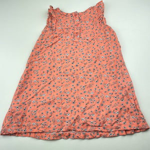 Girls Matalan, lightweight floral summer dress, GUC, size 2-3, L: 47cm