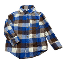 Load image into Gallery viewer, Boys Carters, brushed cotton long sleeve shirt, GUC, size 2,  